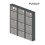 Briefkastenanlage 56.9Z Breitformat