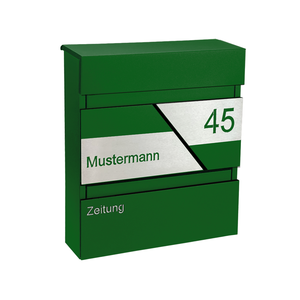 Briefkasten Charlie Moosgrün