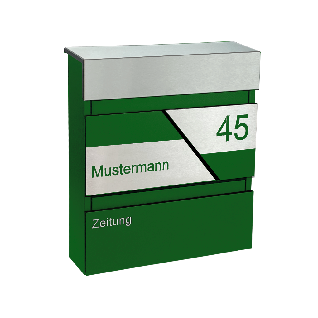 Briefkasten Charlie Moosgrün