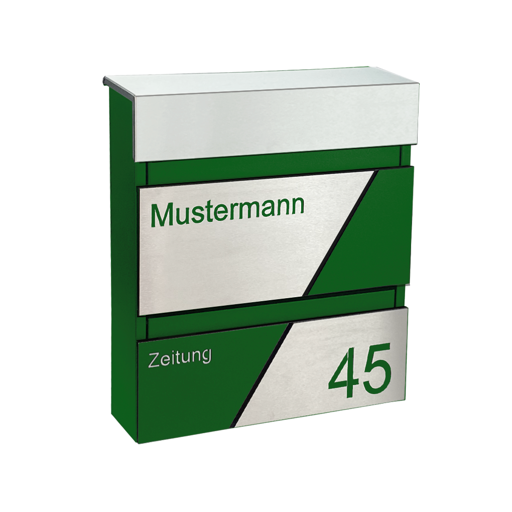 Briefkasten Delta Moosgrün