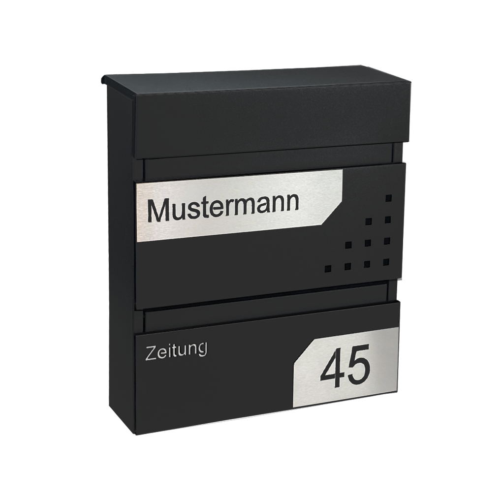 Briefkasten Echo Anthrazitgrau