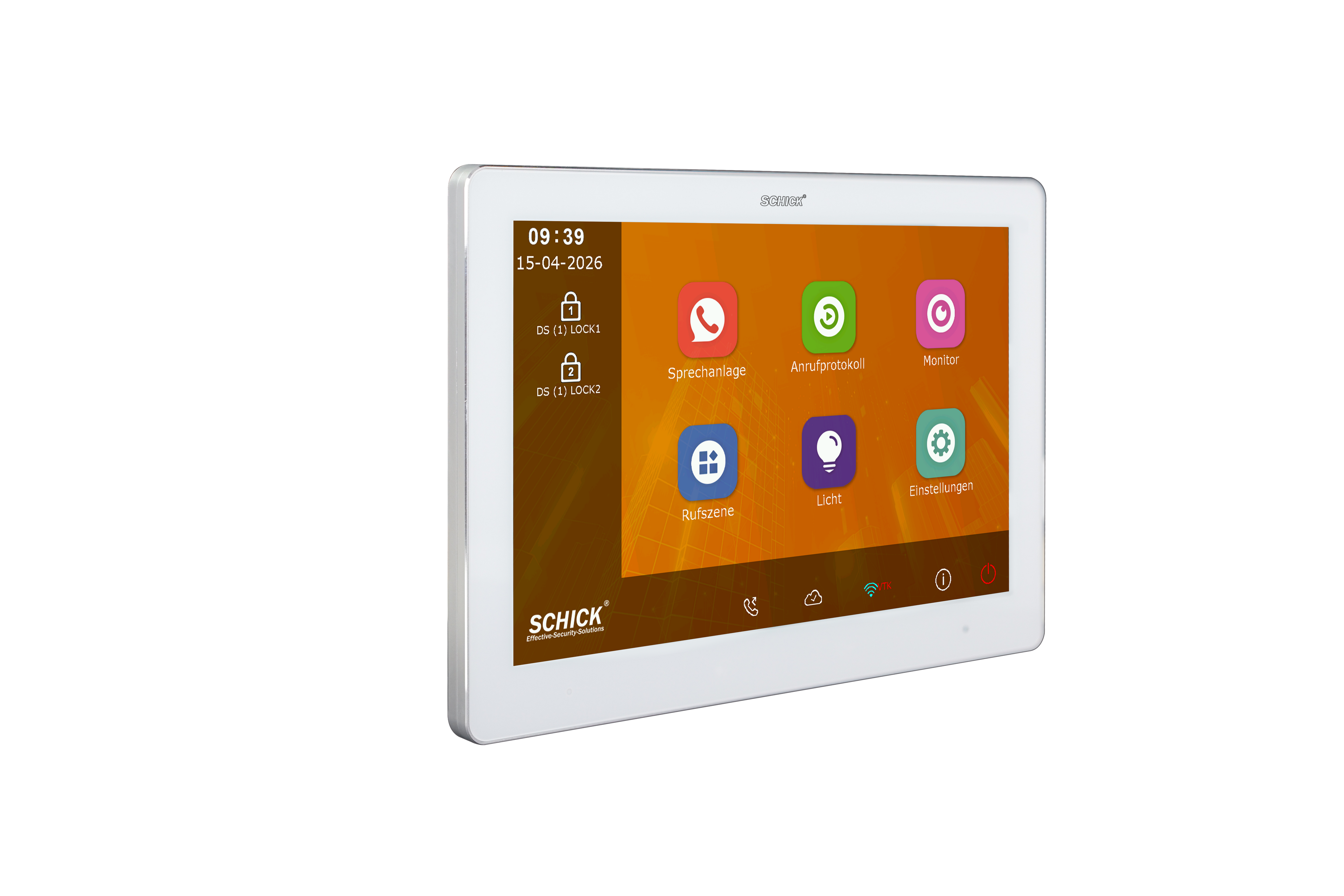 Videosprechanlage - Einfamilienhauspaket - Gen 2 WIFI - Schick ®  Effective-Security-Solutions