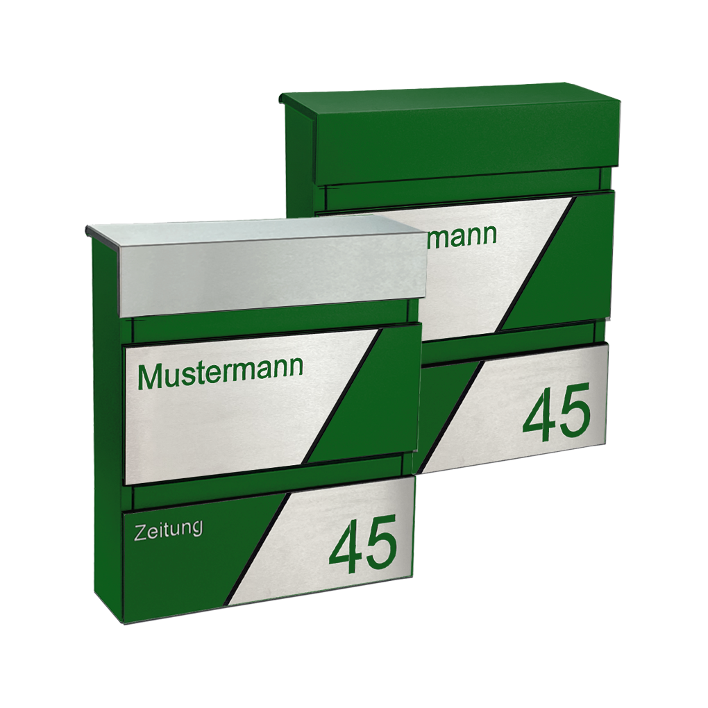 Briefkasten Delta Moosgrün
