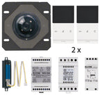 Video ELCOM Zweifamilienpaket Color 2 Draht