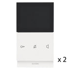 Video ELCOM Zweifamilienpaket Color 2 Draht