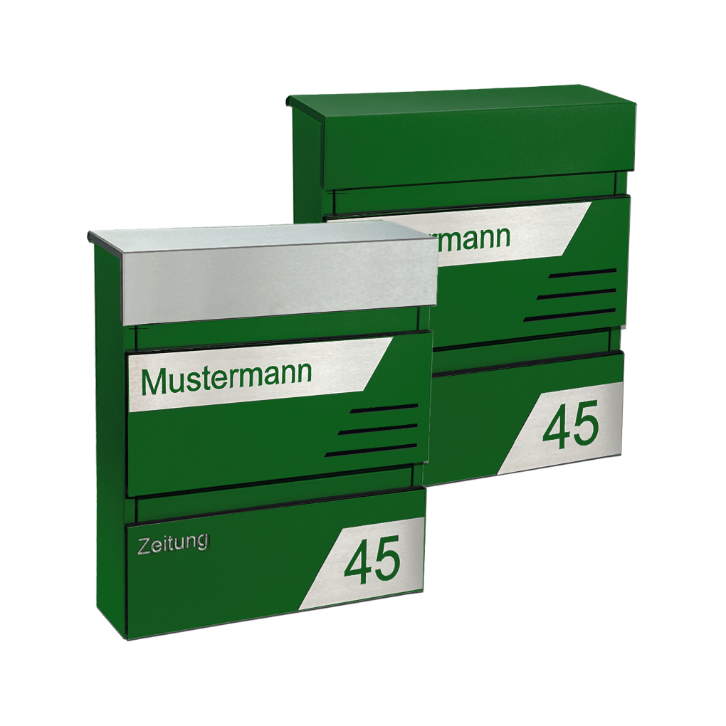 Briefkasten Foxtrott Moosgrün