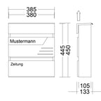 Briefkasten Foxtrott DB 703