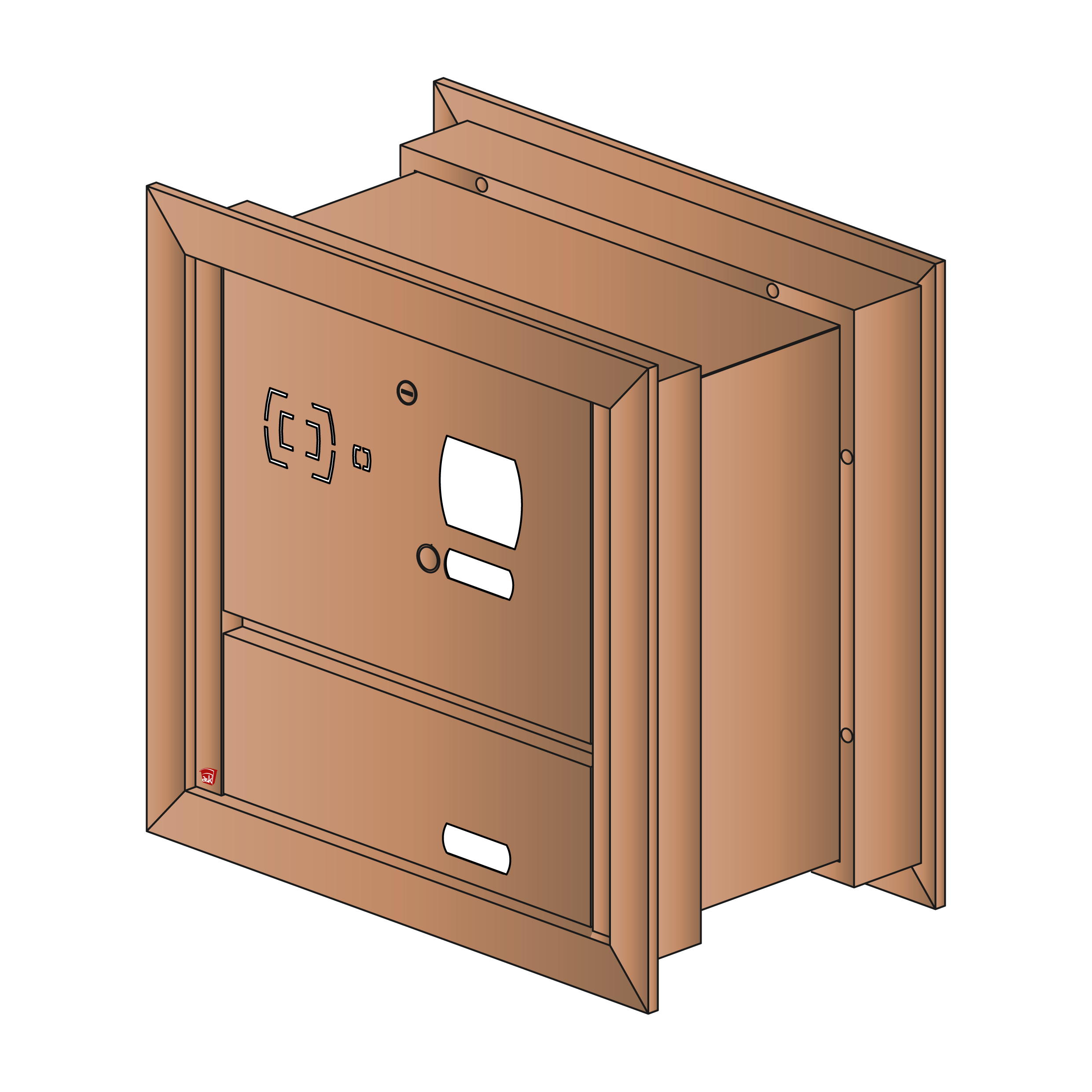 Mauerbriefkasten 36.1