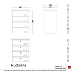 Briefkastenanlage 33.4