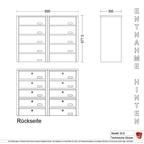 Briefkastenanlage 33.9