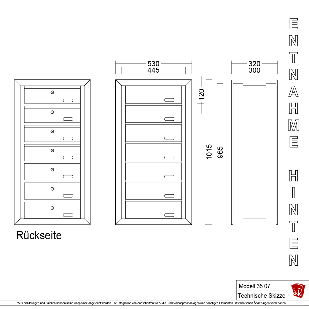 Mauerbriefkasten 35.7