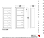 Mauerbriefkasten 35.8