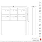 Briefkastenanlage 53.6 Breitformat