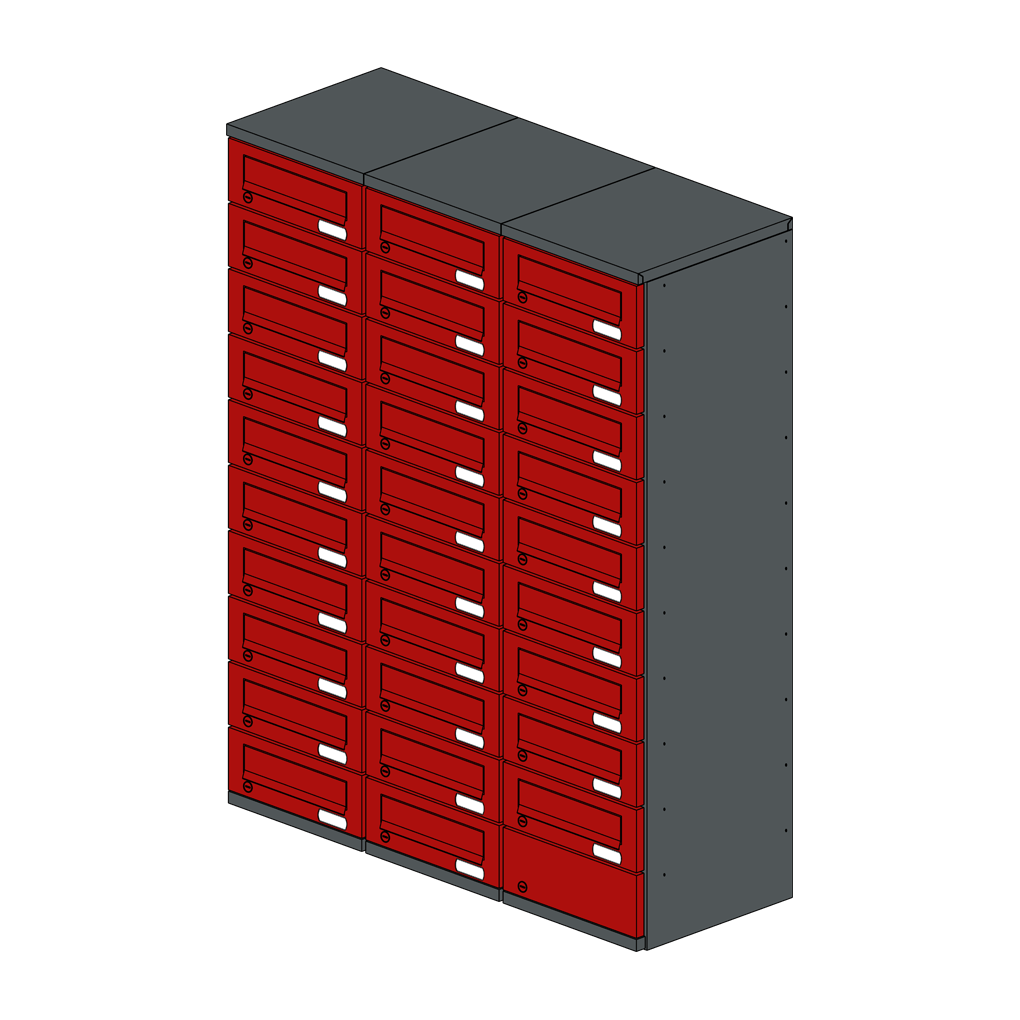 Briefkastenanlage 43.29
