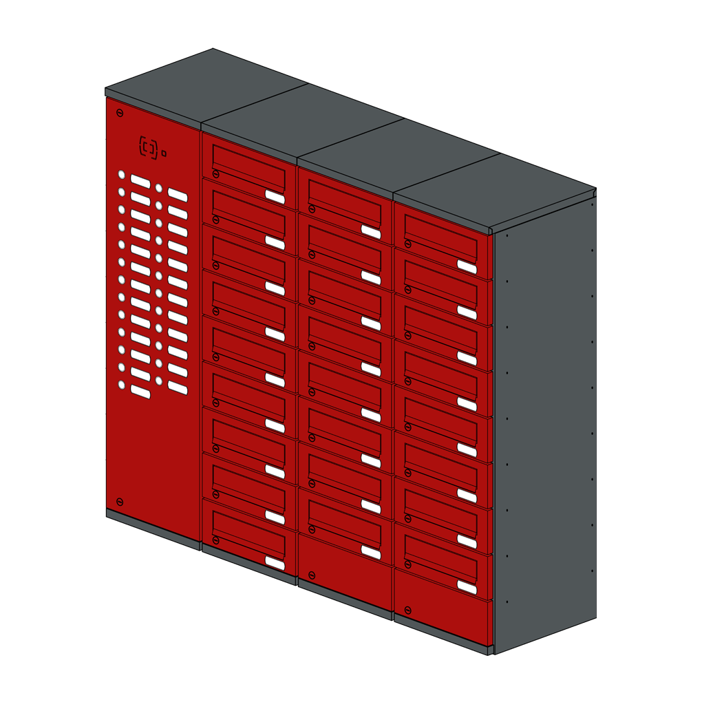 Briefkastenanlage 44.25