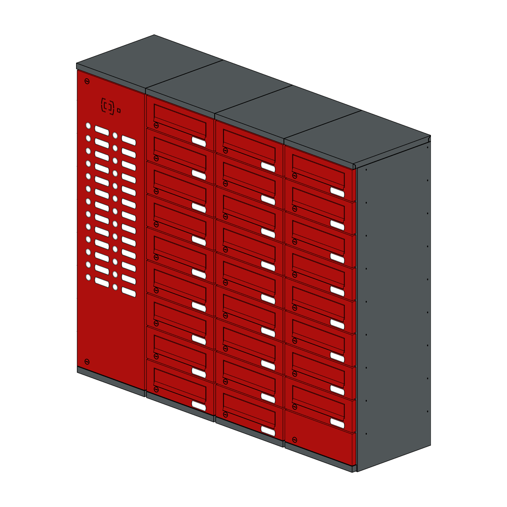 Briefkastenanlage 44.26