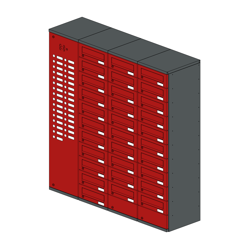 Briefkastenanlage 44.31