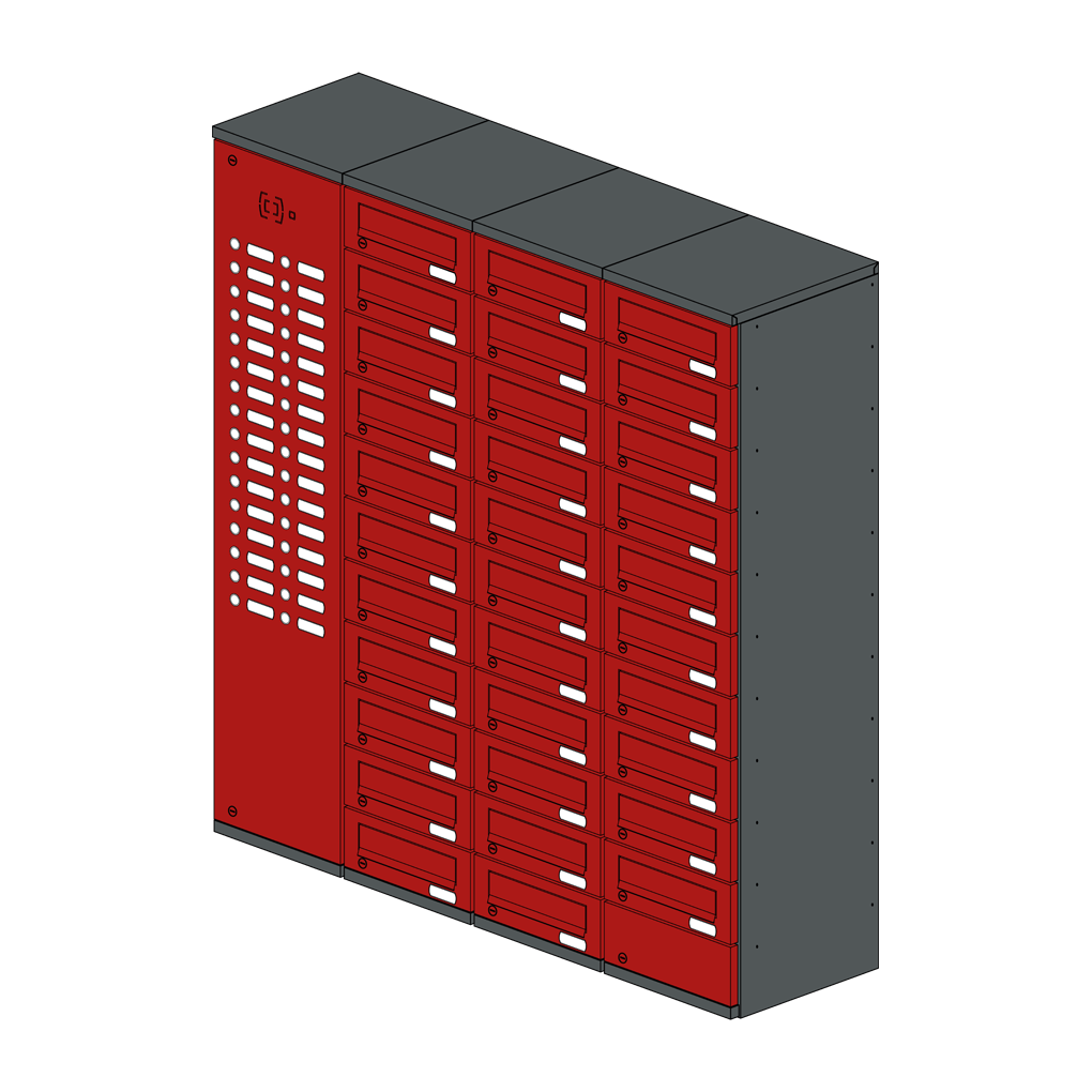 Briefkastenanlage 44.32