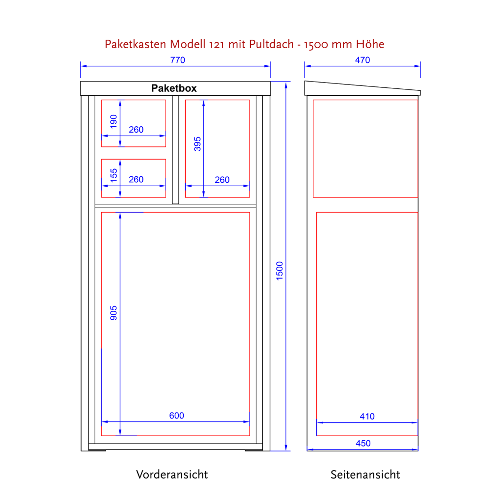 Paketkasten Modell 121.2