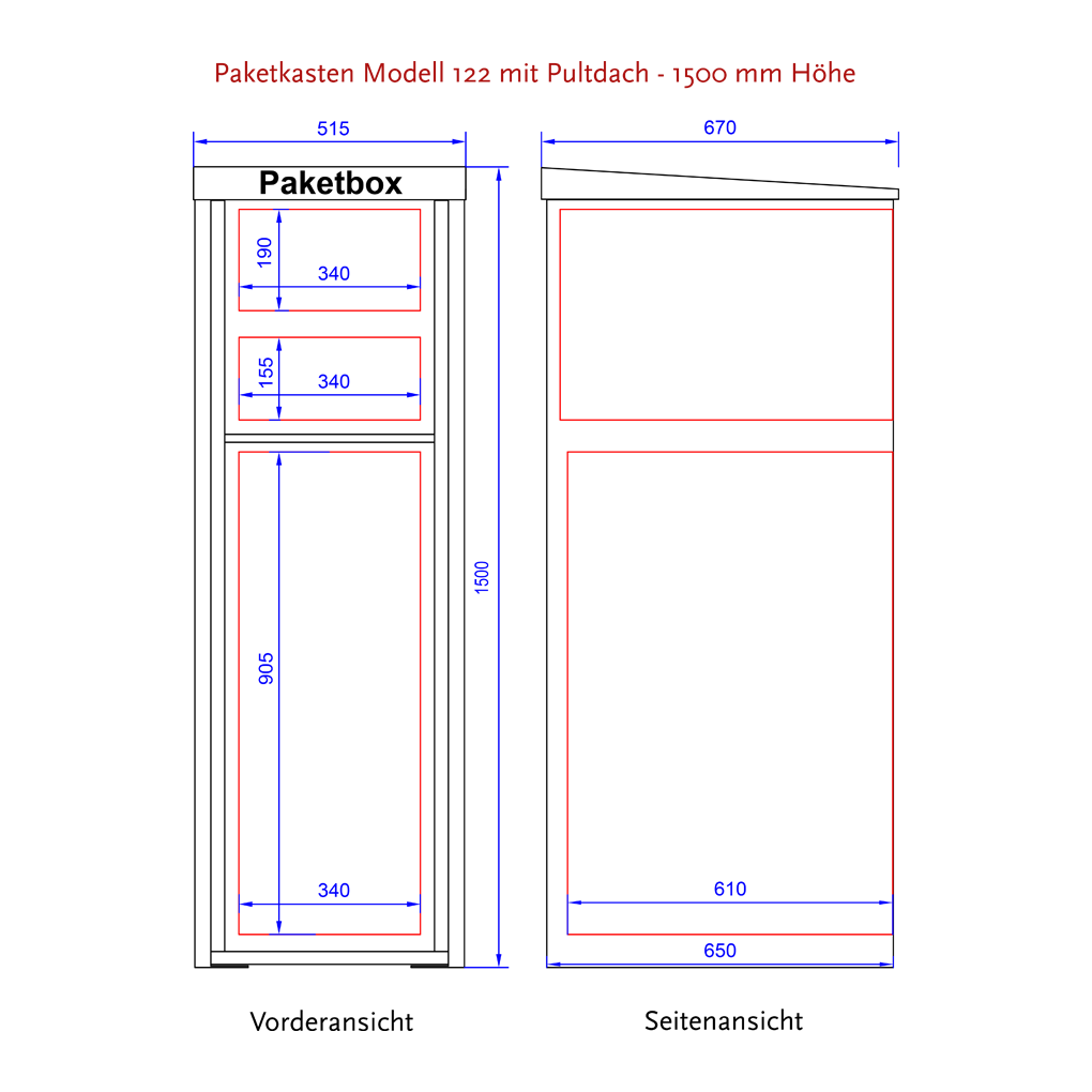 Paketkasten Modell 122.2