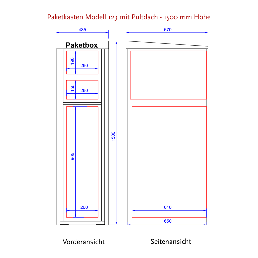 Paketkasten Modell 123.3