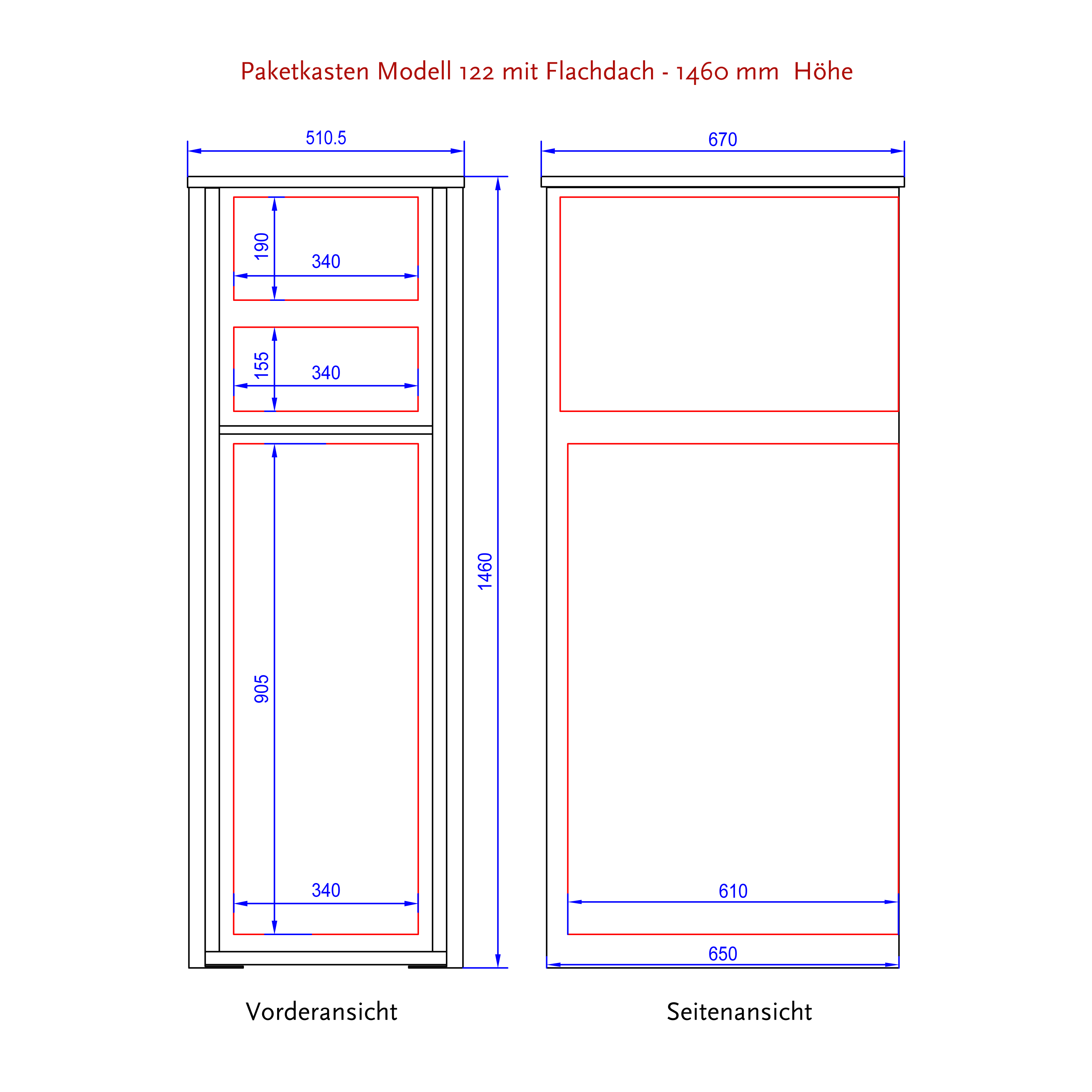 Paketkasten Modell 122.1