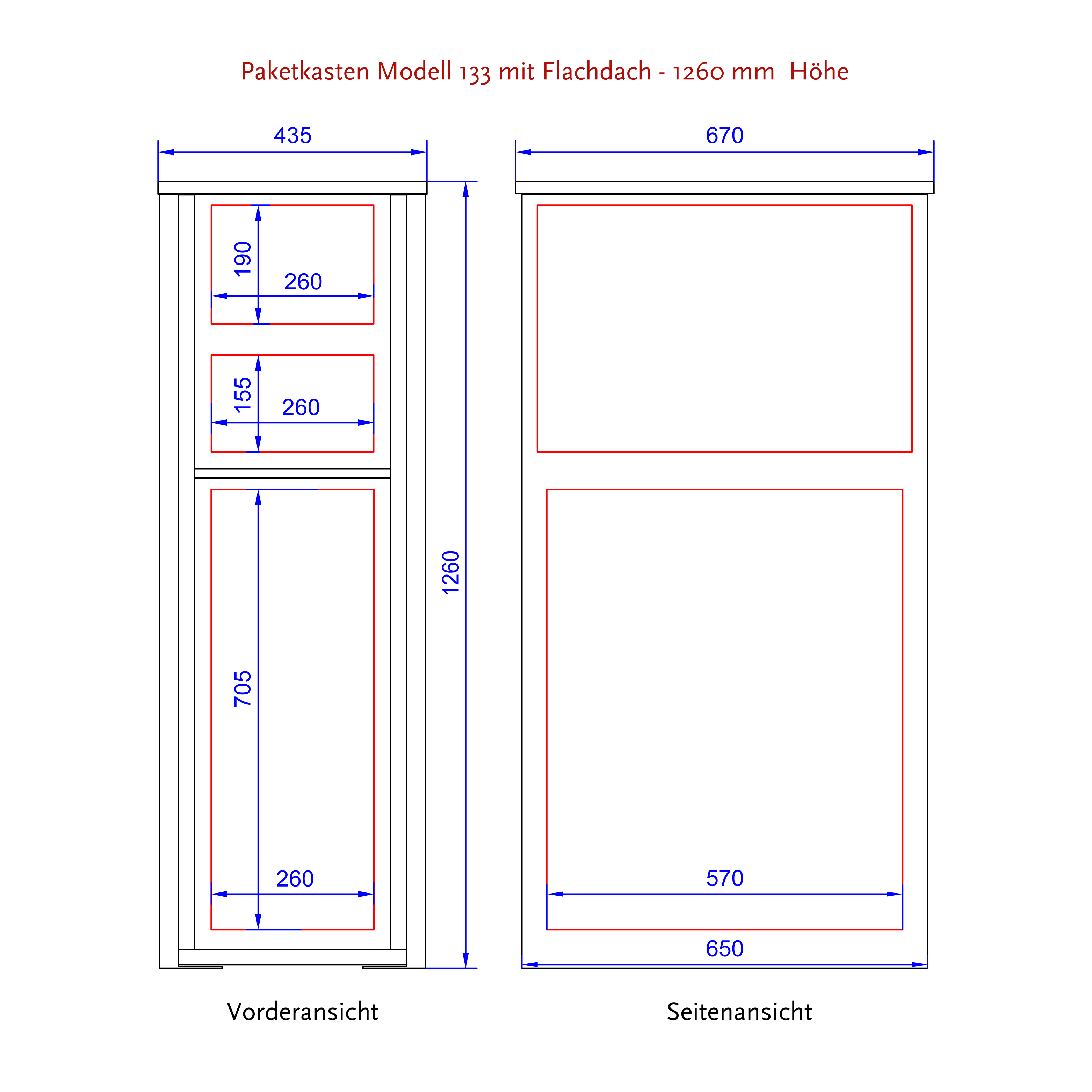 Paketkasten Modell 133.1