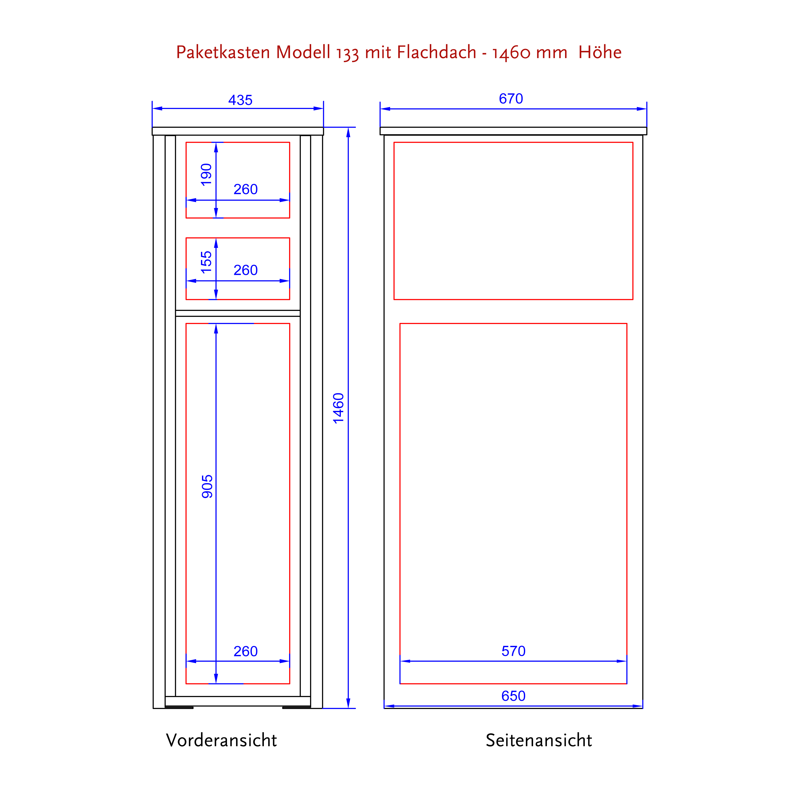 Paketkasten Modell 133.1