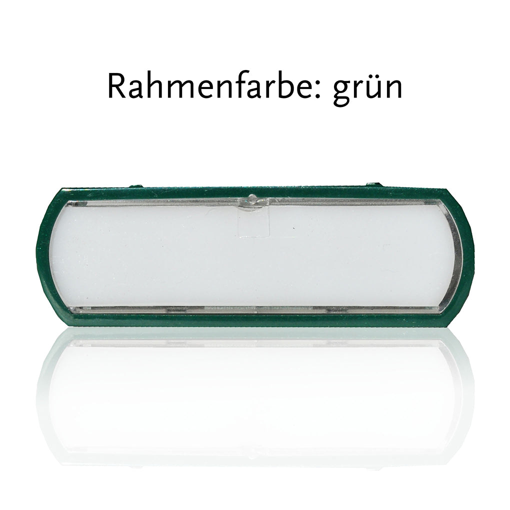 Click-Namensschild bis 2024