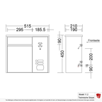 Durchwurfbriefkasten 11.2
