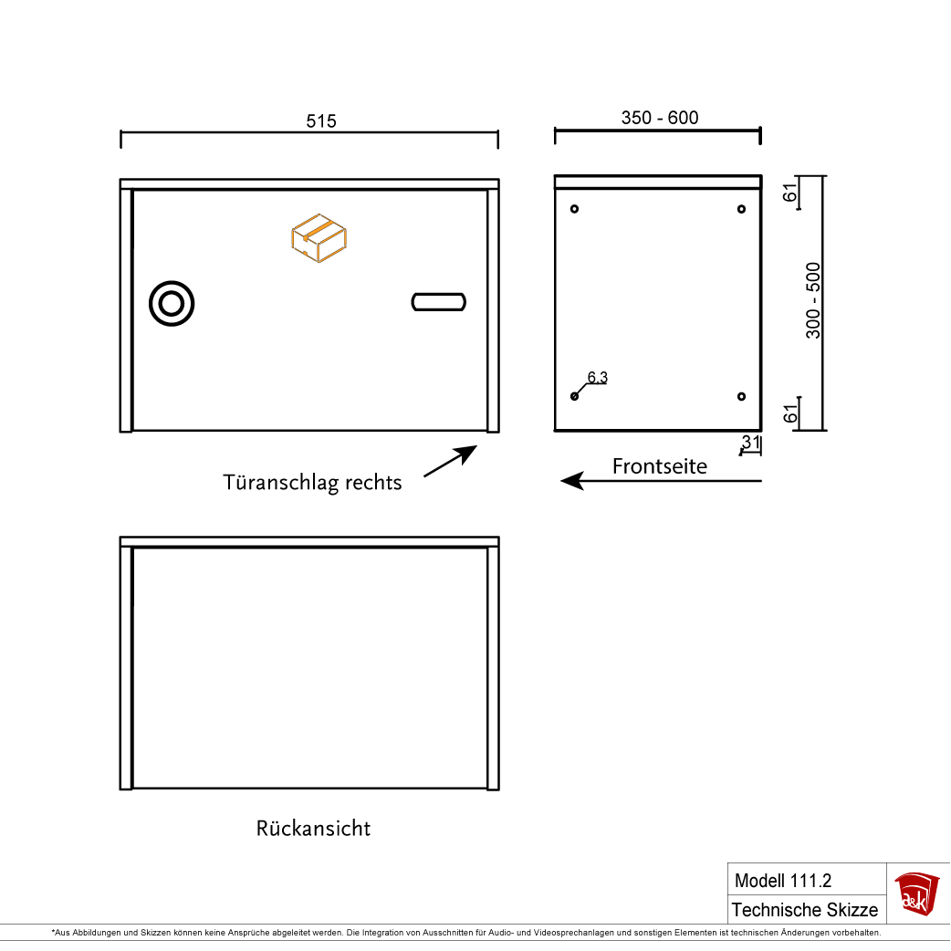 Päckchenkasten Modell 111.2