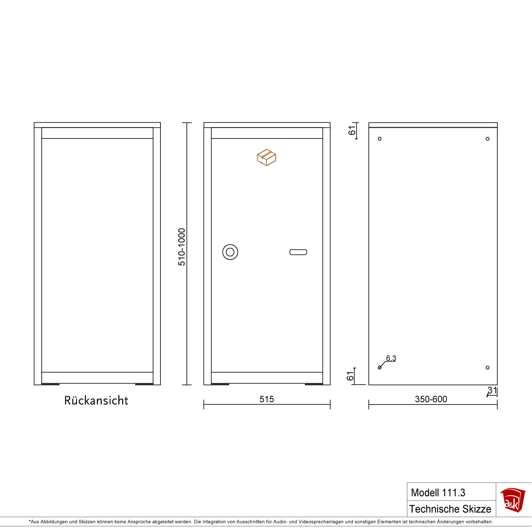 Paketkasten Modell 111.3