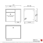 Briefkasten Modell 112.1