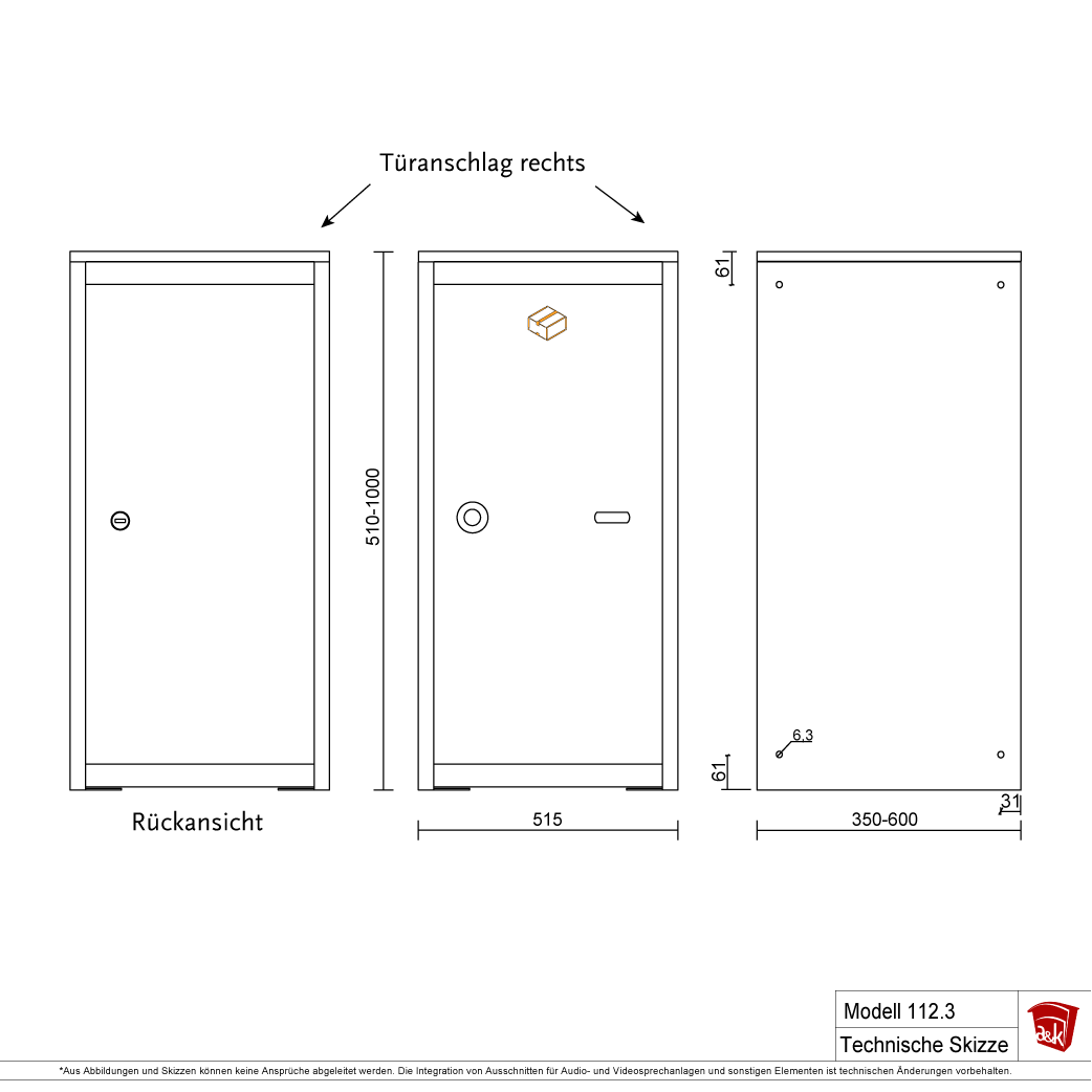 Paketkasten Modell 112.3