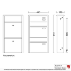 Durchwurfbriefkasten 16.14