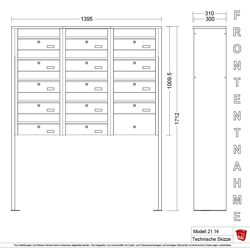 Standbriefkasten 21.14