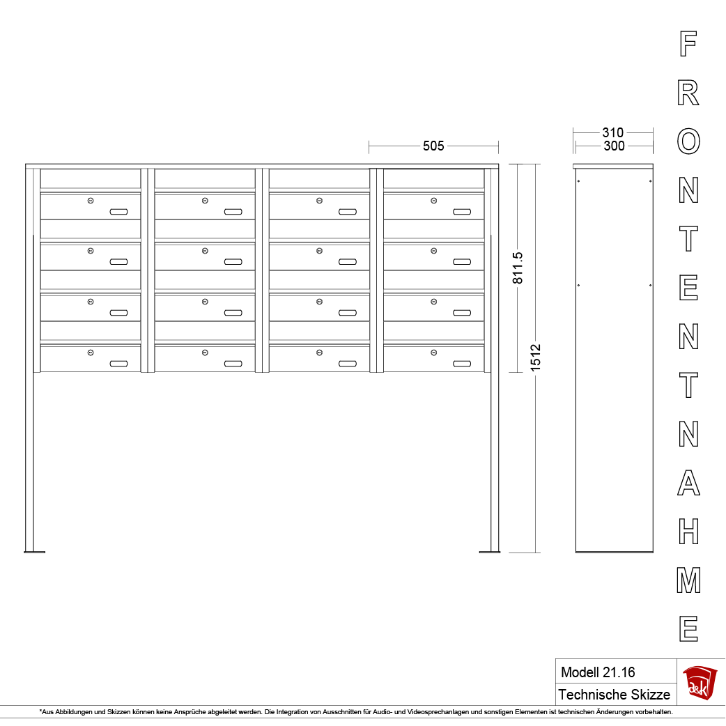 Standbriefkasten 21.16
