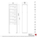 Standbriefkasten 21.6