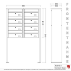 Standbriefkasten 21.8