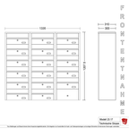 Briefkastenanlage 23.17