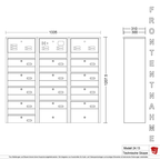 Briefkastenanlage 24.13