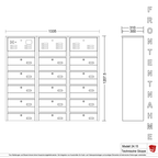 Briefkastenanlage 24.15