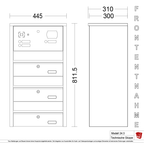 Briefkastenanlage 24.3