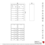 Briefkastenanlage 34.11