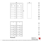 Briefkastenanlage 34.12