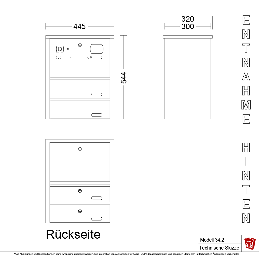 Briefkastenanlage 34.2