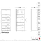 Briefkastenanlage 34.6