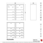 Briefkastenanlage 34.8
