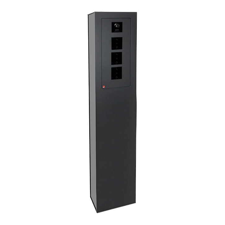 Kommunikationsstele vorbereitet für 4 Hikvision Module