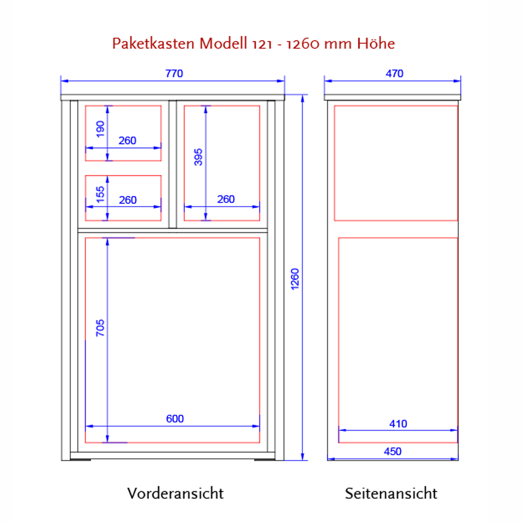 Paketkasten Modell 121.1
